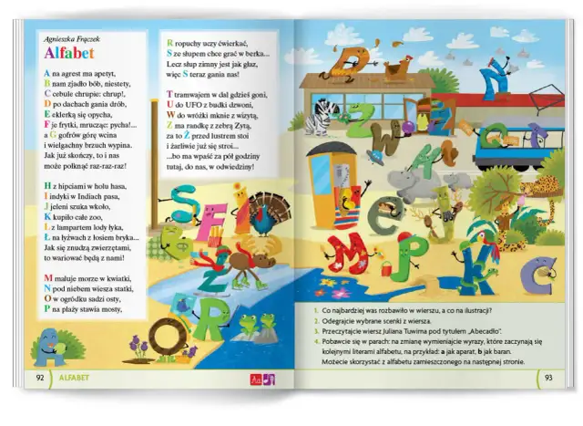 Wiersz o alfabetach: Jak Abecadło Tuwima uczy dzieci bawić się literami