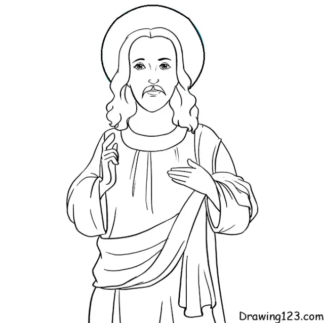 Jak narysować Jezusa – proste kroki do pięknego rysunku