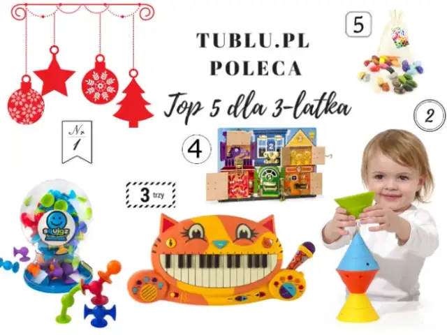Prezent dla 3-latki: Co kupić pod choinkę? Sprawdzone pomysły!