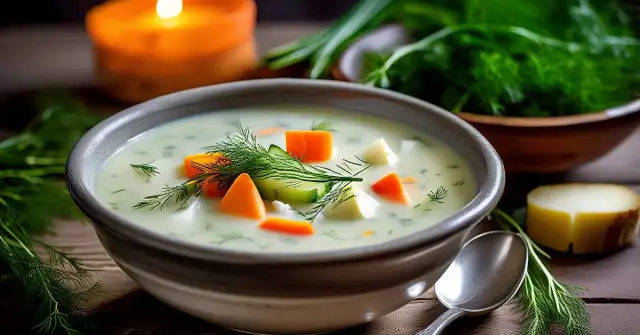 Zupa ogórkowa jak u babci: Przepis krok po kroku na idealny smak