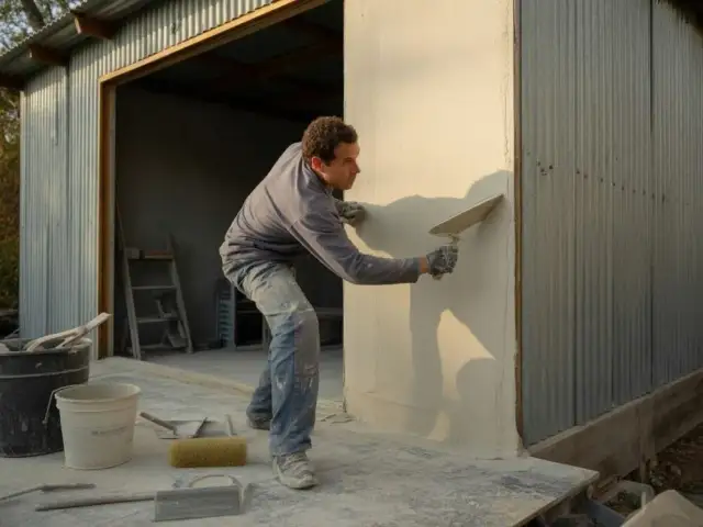 Alternatywy dla tynku w garażu: najlepsze materiały na ściany