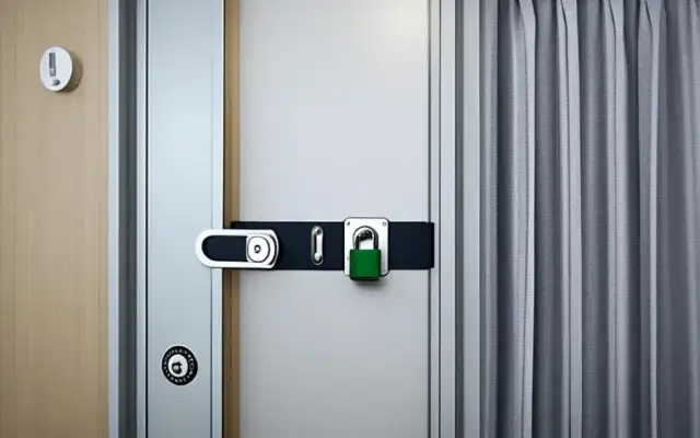 Jak zamknąć drzwi w hotelu na kartę od środka, aby czuć się bezpiecznie