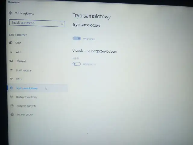 Jak wyłączyć tryb samolotowy w laptopie Dell i przywrócić połączenie