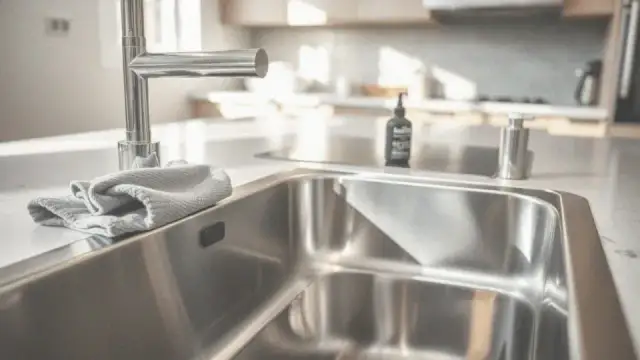 Jak wypolerować zlew ze stali nierdzewnej? Domowe triki na blask!