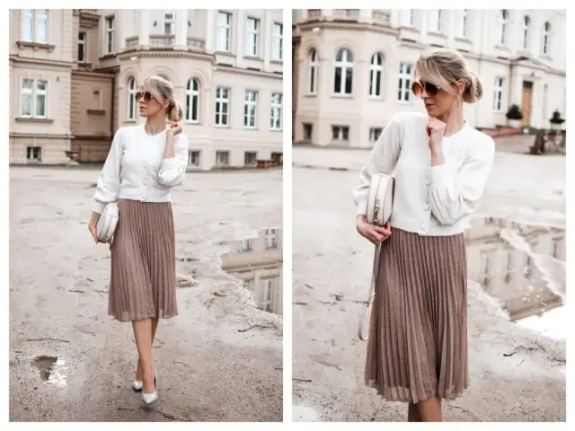 Jak nosić plisowaną spódnicę: stylizacje na każdą okazję