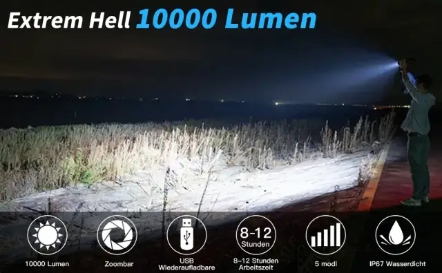 Najlepsze żarówki LED 10000 lumenów - jasność, która zachwyca