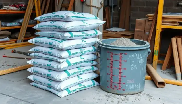 Ile cementu na posadzki? Oblicz dokładnie potrzebne ilości