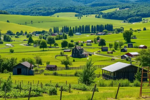 Co można postawić na działce rolnej? Oto ważne przepisy i przykłady