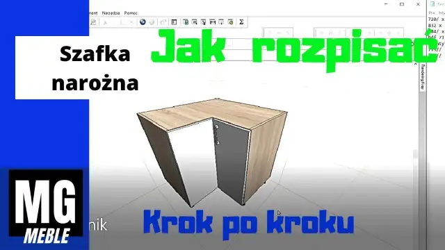 Jak obliczyć front szafki narożnej? Ekspert radzi, uniknij błędów.