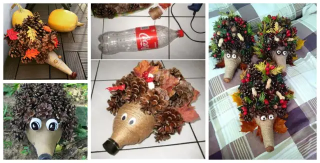 Jeż z butelki plastikowej: kreatywny recykling krok po kroku