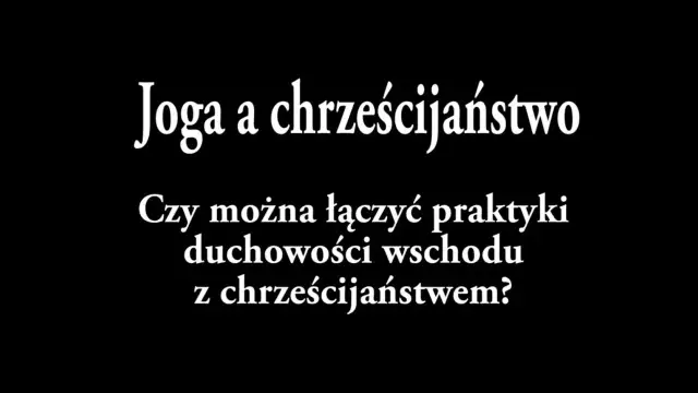 Egzorcysta o akupunkturze i jodze: ostrzeżenie dla katolików