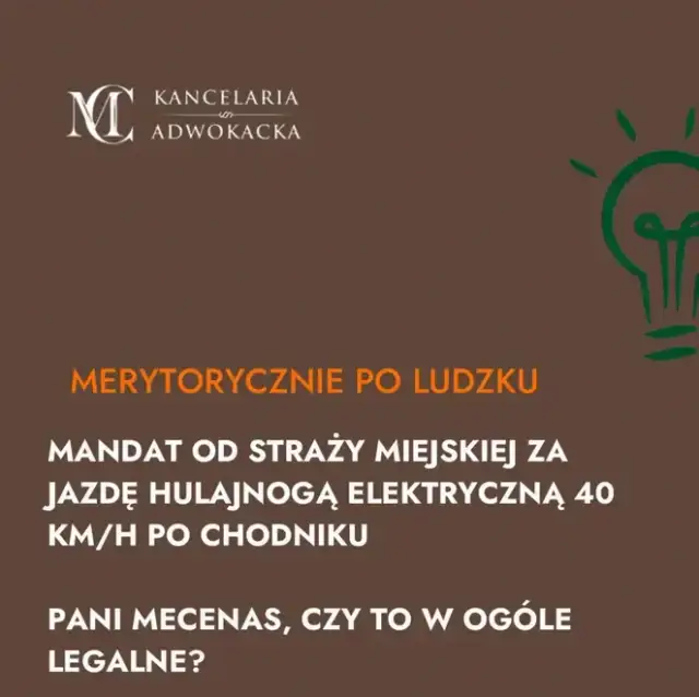 Hulajnoga po chodniku: Czy to legalne? Uniknij mandatu!