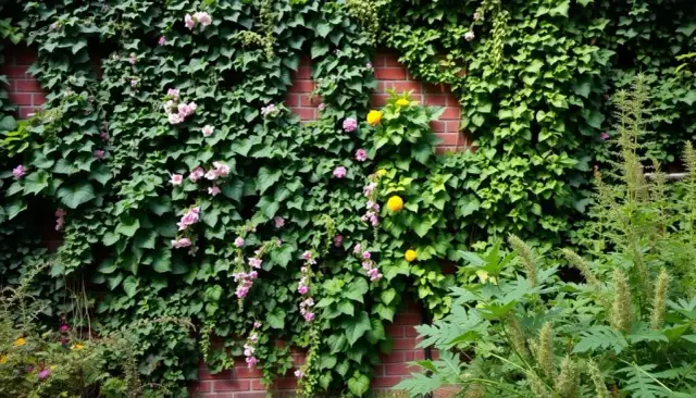 Jak zamaskować mur w ogrodzie: 8 skutecznych sposobów na piękne otoczenie