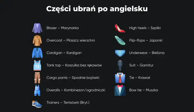 Jak się pisze po angielsku spodnie? Oto kluczowe tłumaczenia i przykłady