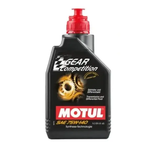 Motul Gear Competition 75W140 - najlepszy olej do skrzyń biegów