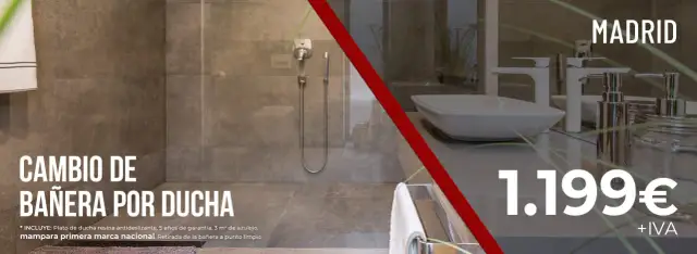 Cambiar bañera por ducha: Precios 2026 y cómo ahorrar en tu reforma