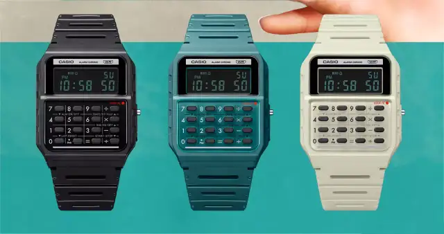 Retro Casio calculator watch – odkryj ikoniczne modele i ich funkcje