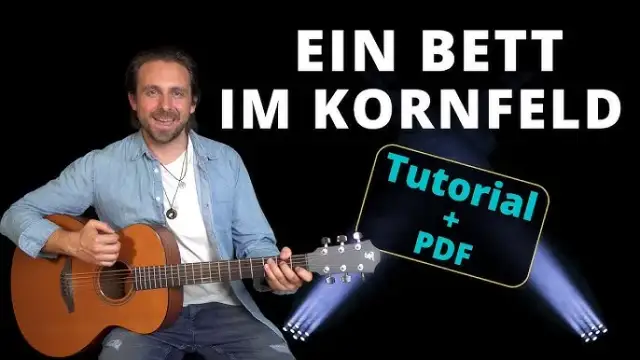 Ein Bett im Kornfeld auf Gitarre spielen – Akkorde und Tipps für dich