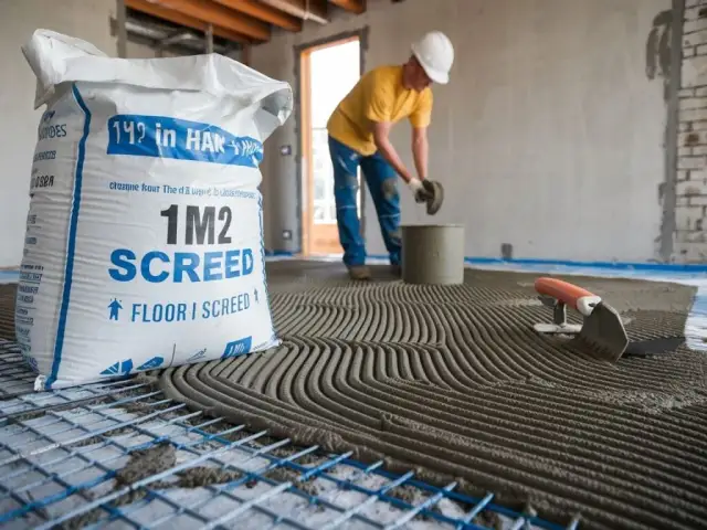 Ile potrzeba cementu na 1m2 wylewki? Sprawdź, by uniknąć błędów