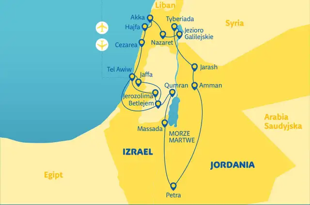 Gdzie jest Morze Martwe? Planuj podróż: Izrael czy Jordania?