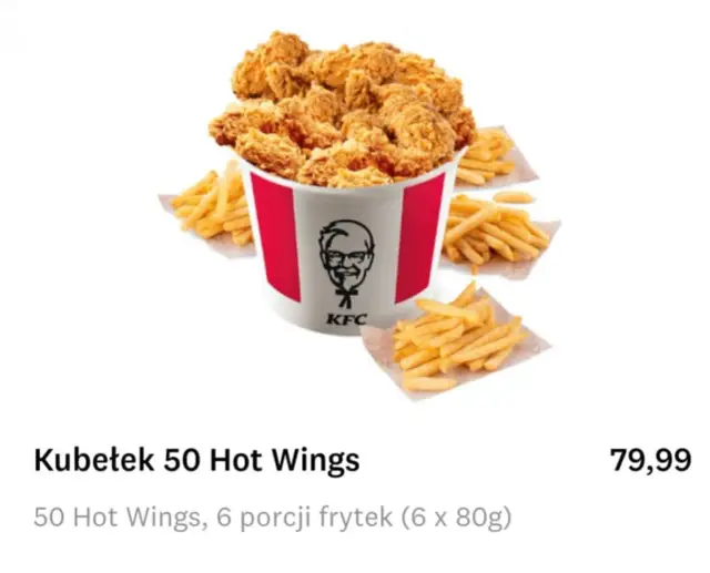 Ile kalorii ma kubełek frytek KFC? Zaskakujące fakty o kaloriach