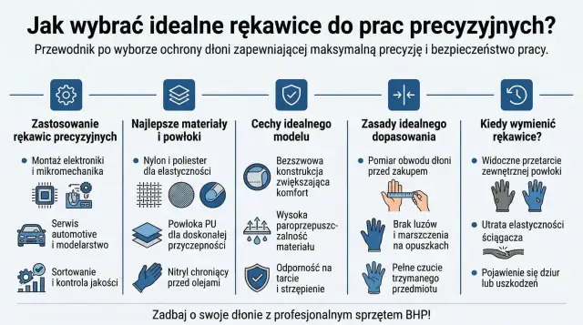 Rękawice do szlifowania - Jak wybrać bezpieczne i precyzyjne?