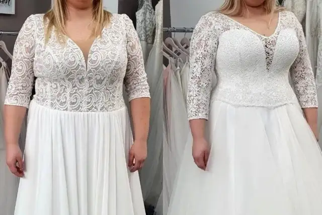 Jaką suknię ślubną dla puszystej wybrać, by wyglądać olśniewająco?