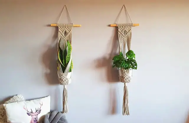 Stwórz kwietnik ze sznurka: Łatwa makrama DIY krok po kroku