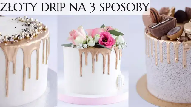 Jak pomalować tort na złoto? Perfekcyjny efekt krok po kroku!