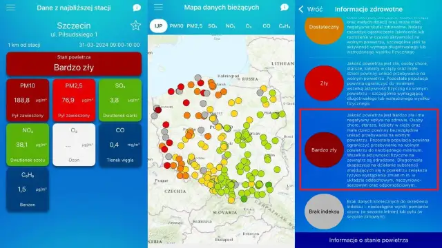 Czy w Szczecinie jest smog? Sprawdź aktualną jakość powietrza