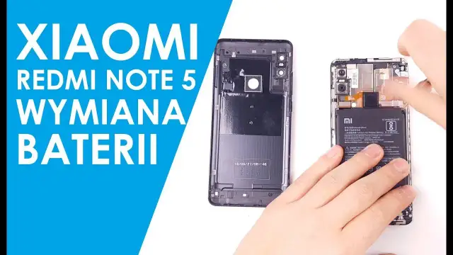 Jak bezpiecznie wymienić baterię w Xiaomi Redmi Note 5A i uniknąć kosztów