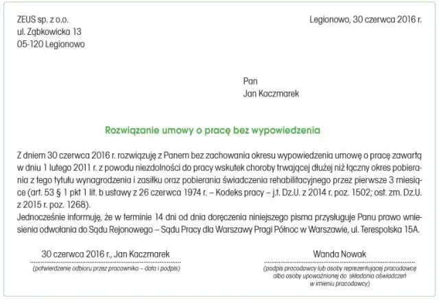 Zwolnienie pracownika na świadczeniu rehabilitacyjnym – co musisz wiedzieć?