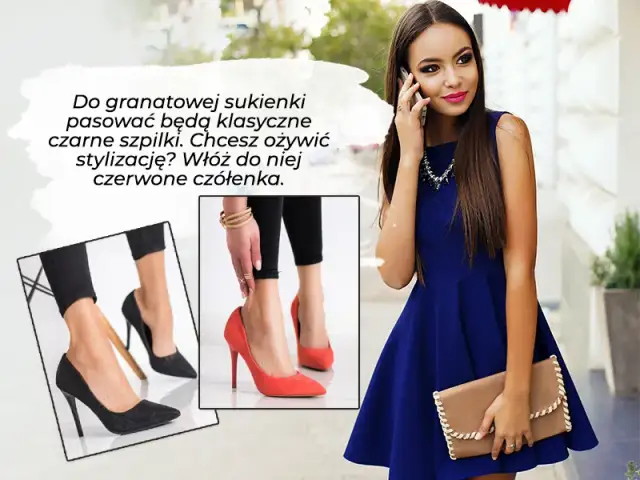 Jakie buty do szafirowej sukienki, aby wyglądać olśniewająco?