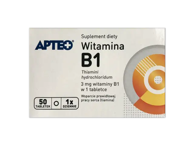 Dlaczego witamina B1 jest na receptę? Lek czy suplement?