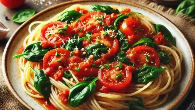 Prosty przepis na spaghetti ze świeżych pomidorów, który zachwyca smakiem