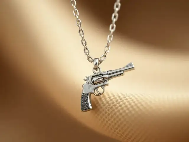 Naszyjnik z pistoletem: Co naprawdę oznacza? Symbolika i styl.