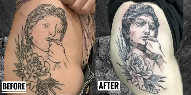 Tatuaż się rozciąga? Jak chronić wzór przed deformacją