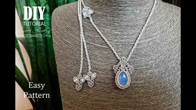 Jak zrobić unikalny naszyjnik z kamieniem? Makrama i wire wrapping