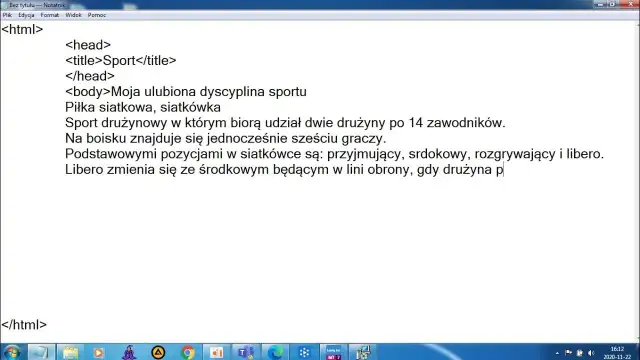 HTML w Notatniku: Stwórz własną stronę WWW krok po kroku