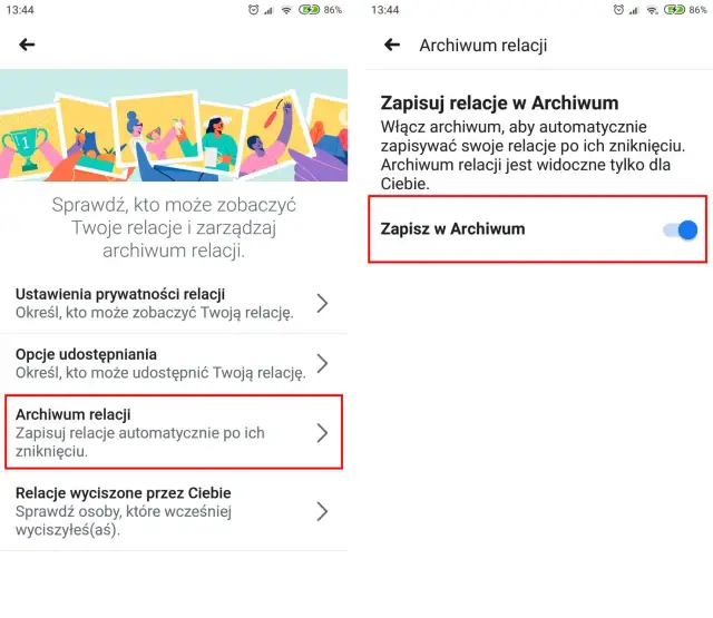 Jak włączyć relacje na fb i dzielić się chwilami z przyjaciółmi