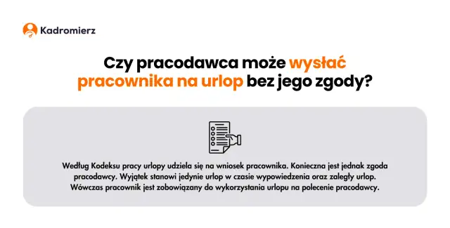 Czy możesz zrzec się urlopu? Wyjaśniamy przepisy KP