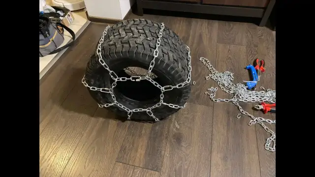 Łańcuchy śniegowe do ciągnika DIY: zrób sam, oszczędź tysiące!