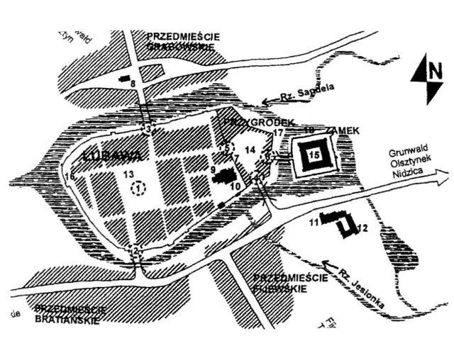 Zamek w Lubawie: Krzyżacka forteca, która zniknęła z mapy