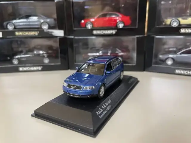 Zabawki Audi A4 B6 Avant w skali 1:43 - modele, kolory i cechy