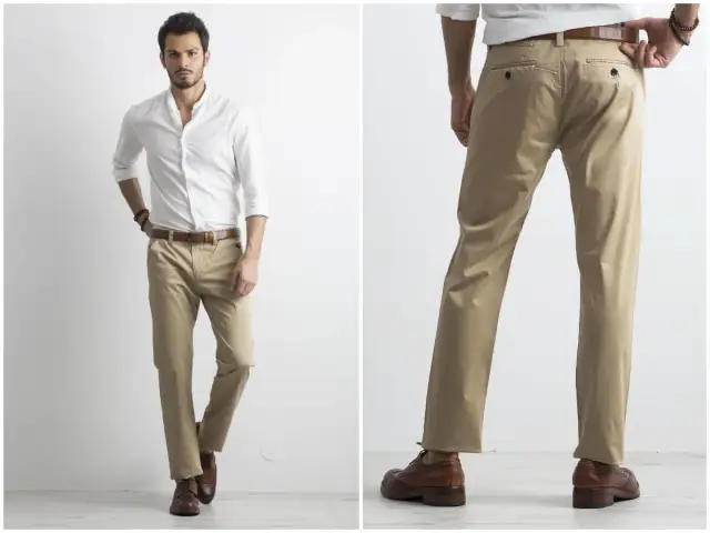 Chinosy: co to jest? Poznaj historię, cechy i stylizacje