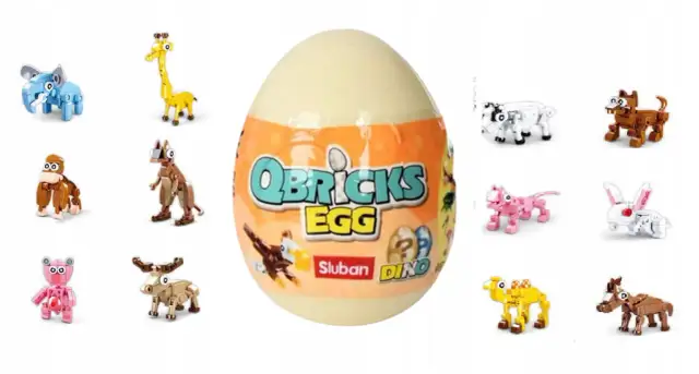 Najlepsze jajka niespodzianka z zabawką dla dzieci i zwierząt