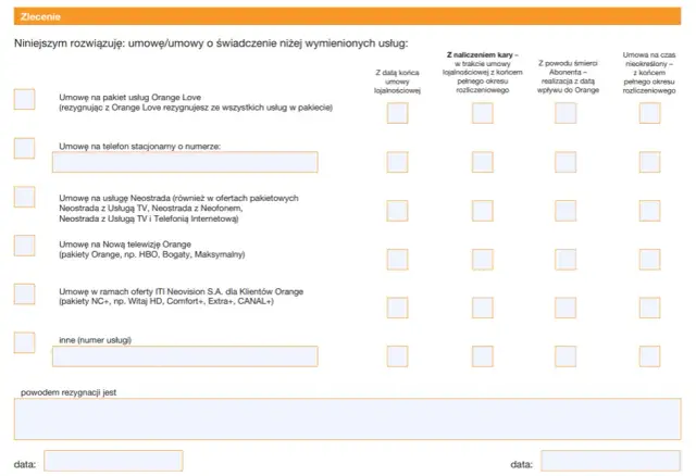 Czy można odstąpić od umowy zawartej w salonie Orange? Sprawdź, co musisz wiedzieć