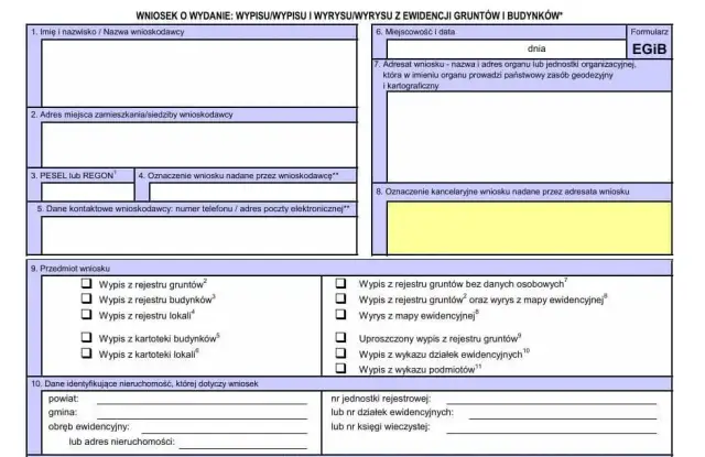 Co jest potrzebne do wypisu z rejestru gruntów? Sprawdź wymagania!