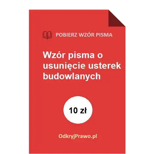 Ile czasu ma deweloper na usunięcie usterki? Sprawdź swoje prawa!