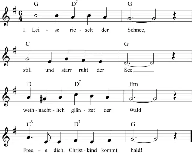 Leise rieselt der Schnee: Text, Eduard Ebel & die Geschichte